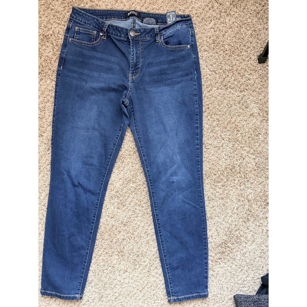 Buffalo David Bitton 10/30 Tall denim jeans ankle cropped euc
